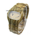 Quality Mens Dual Movement Wooden Wrist Watches